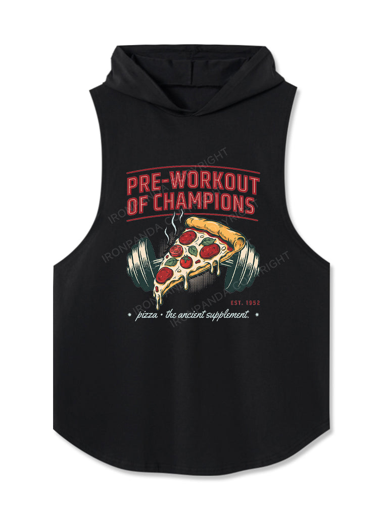 Pizza Supplement Barbellredbubble Hooded Tank