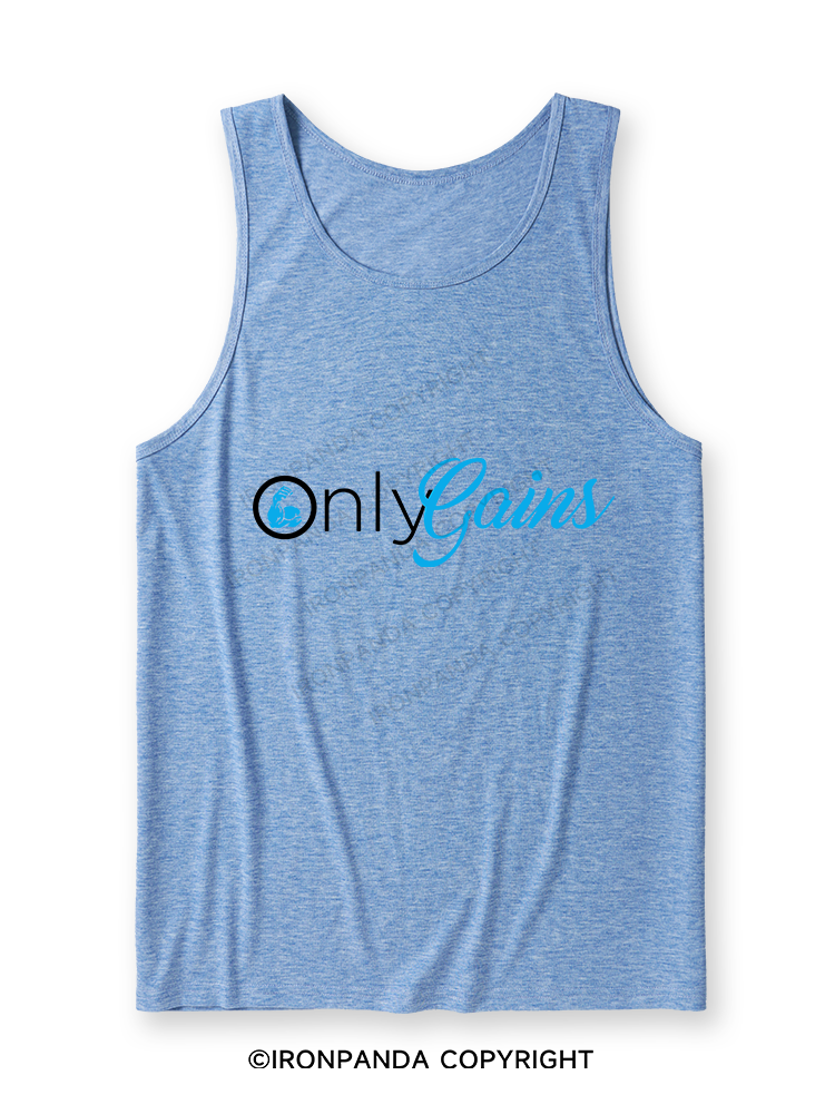 only gains Ultra Soft Heather Tank