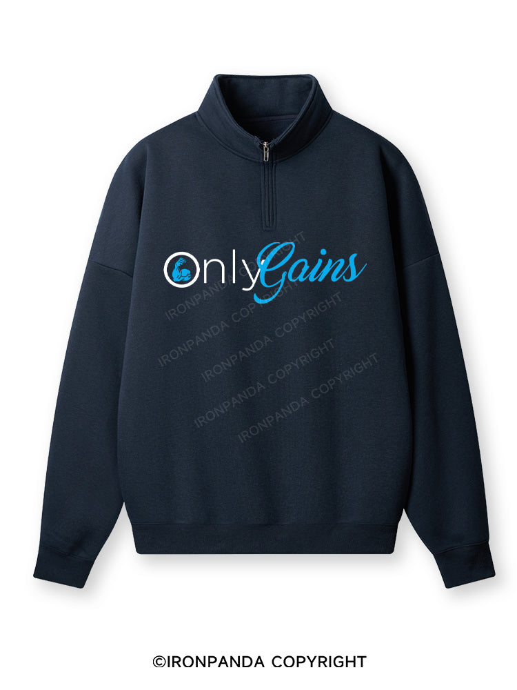 only gains Quarter-Zip Fleece Sweatshirt