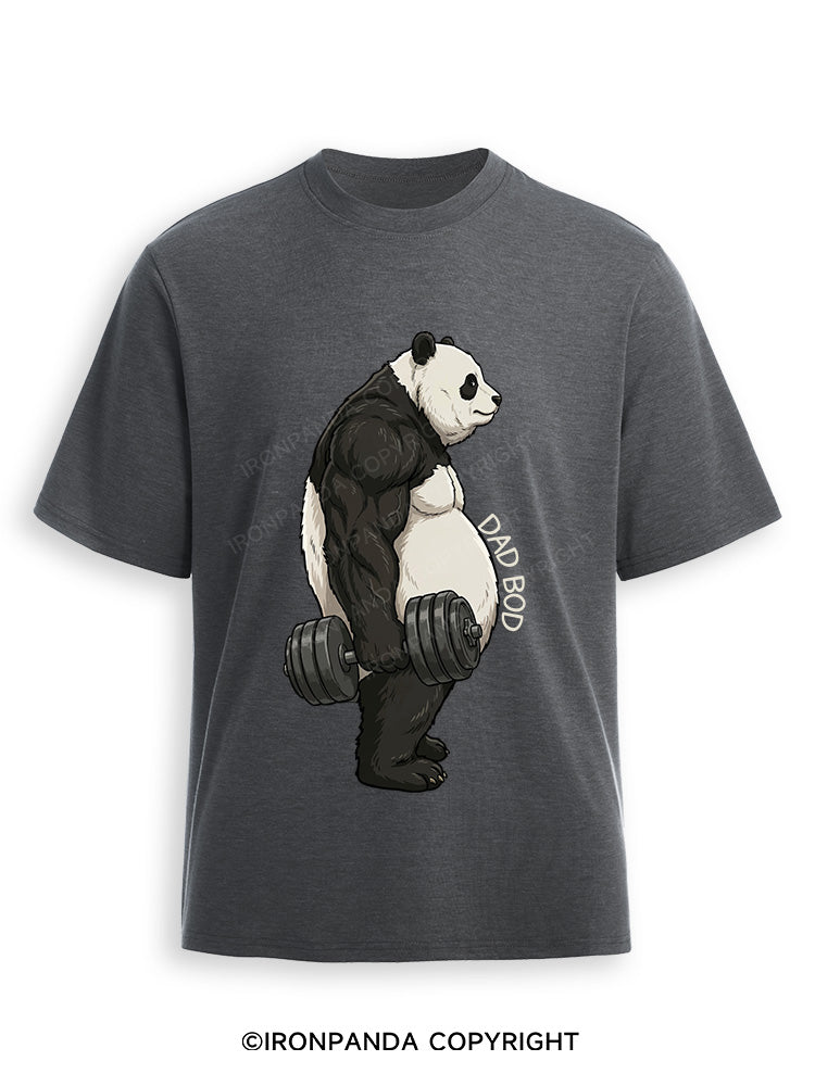 Dad Bod Panda Ultra Soft Heather T-Shirt