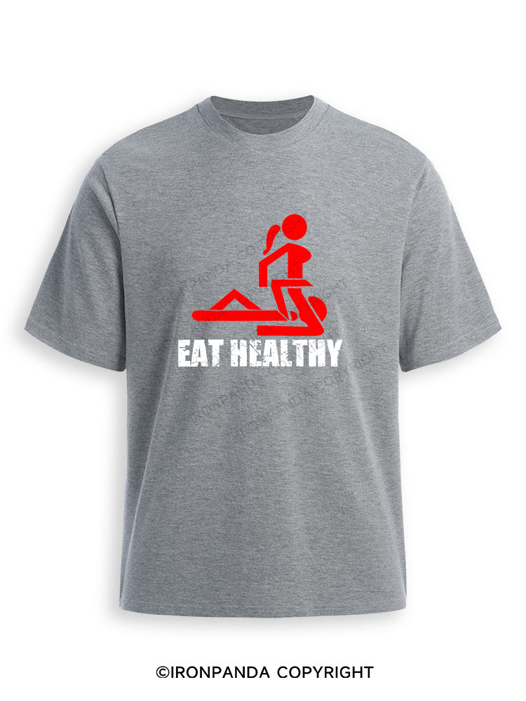 Eat healthy Ultra Soft Heather T-Shirt