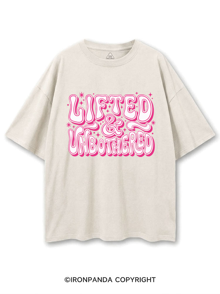 Lifted And Unbothered COTTON PUMP COVER
