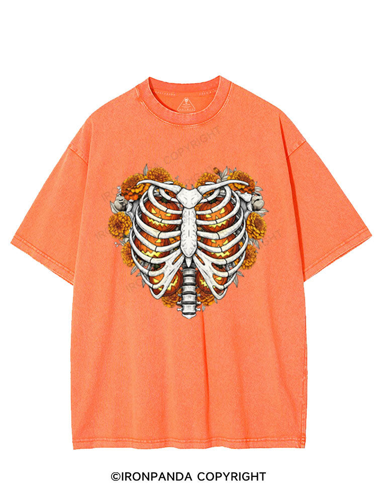 Forceful Skull VINTAGE GYM SHIRT