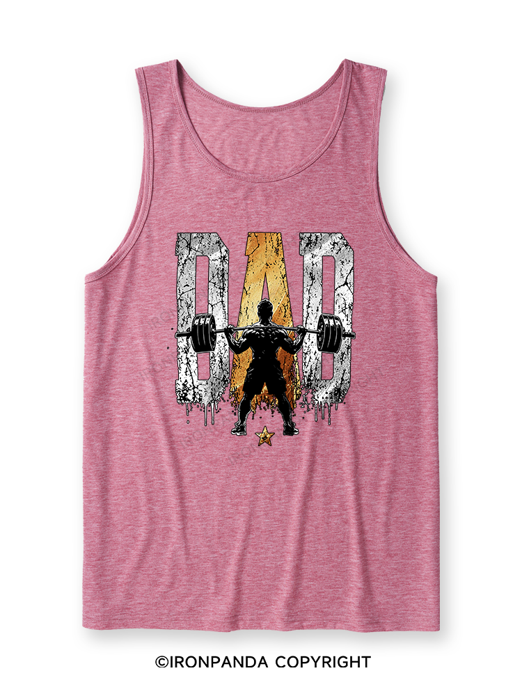 Dad Lifting Ultra Soft Heather Tank