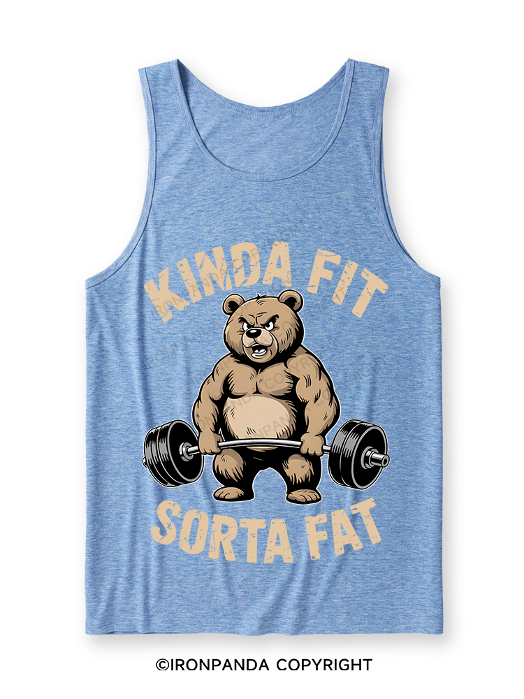 KINDA FIT SORTA FAT Ultra Soft Heather Tank