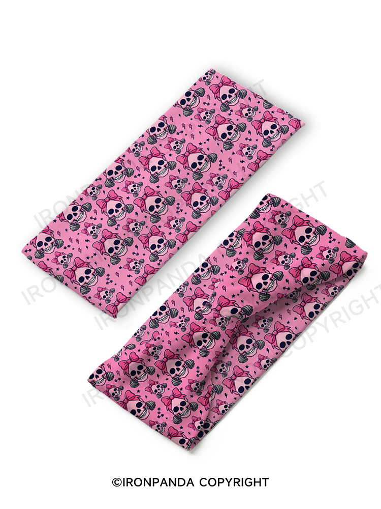 Girly Gym Skull Gym Headband