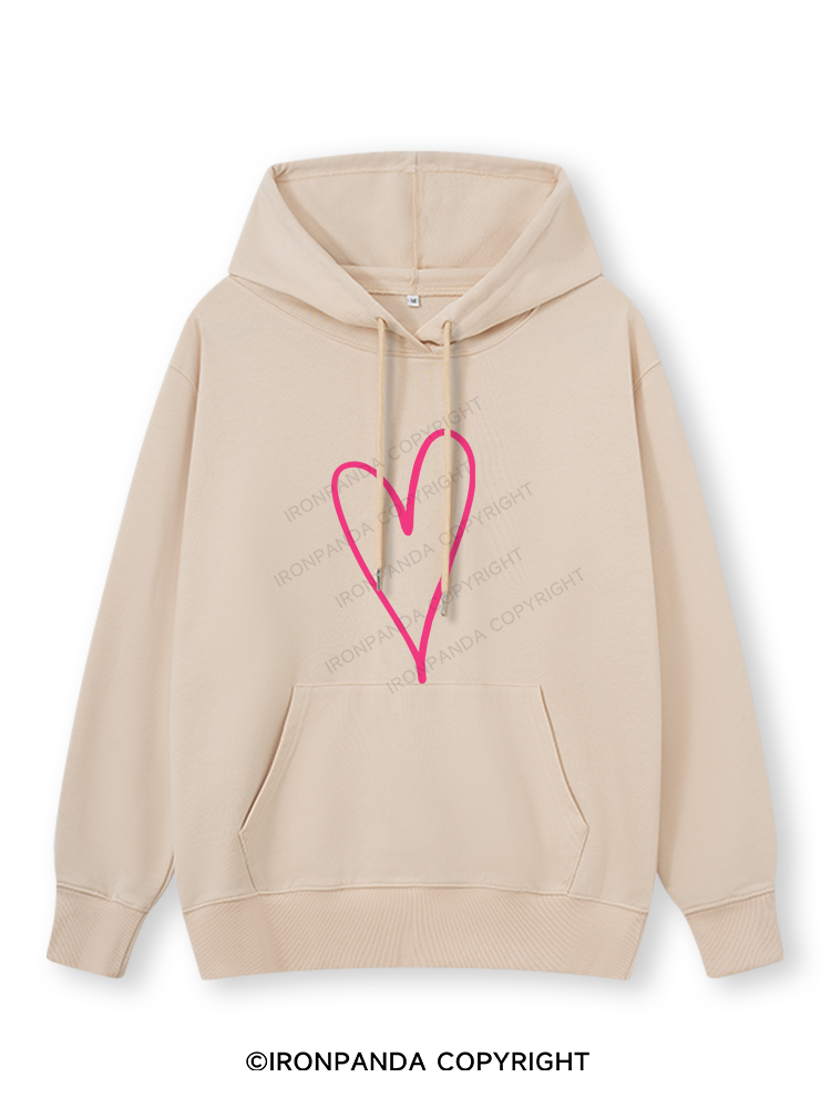 Heart Muscle Classic Gym Hoodie