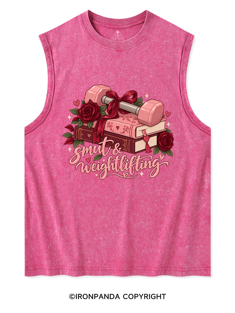 Smut & Weightlifting Washed Tank