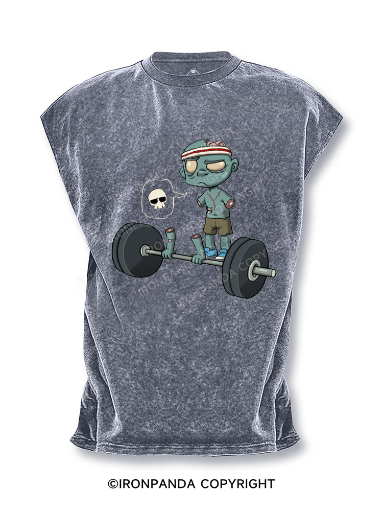 DEAD Lift Funny Zombie Cut Off Tank