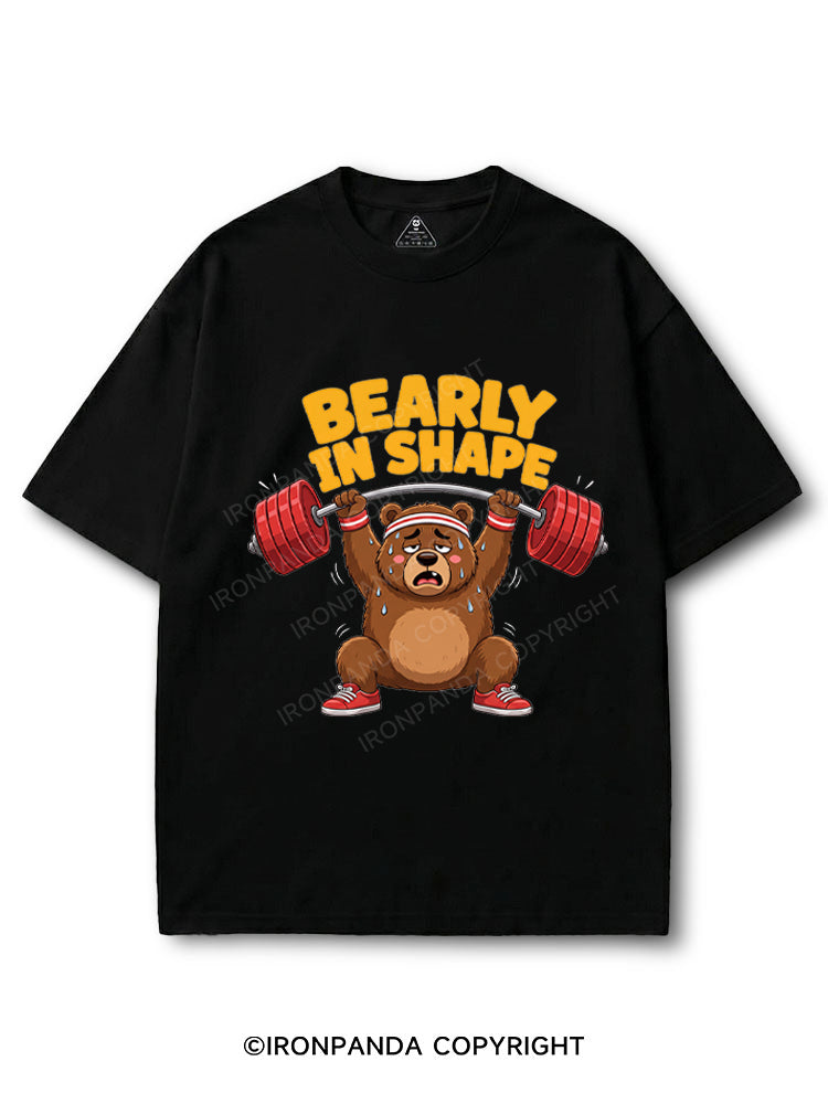 Funny Bear Workout Bearly In Shape COTTON PUMP COVER