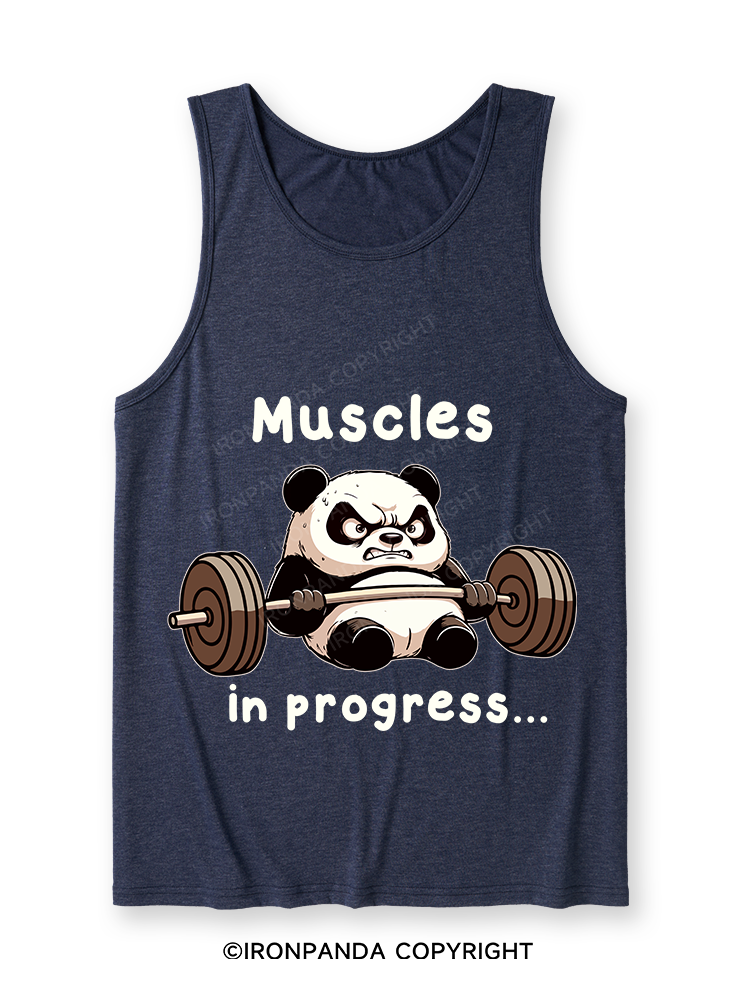 muscles in progress Ultra Soft Heather Tank