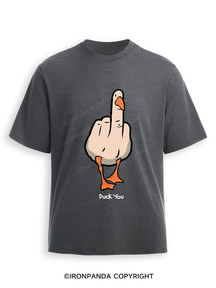 duck you Ultra Soft Heather T-Shirt