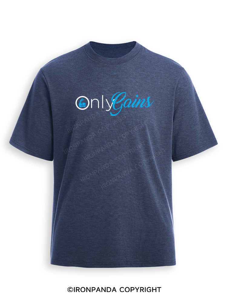 only gains Ultra Soft Heather T-Shirt