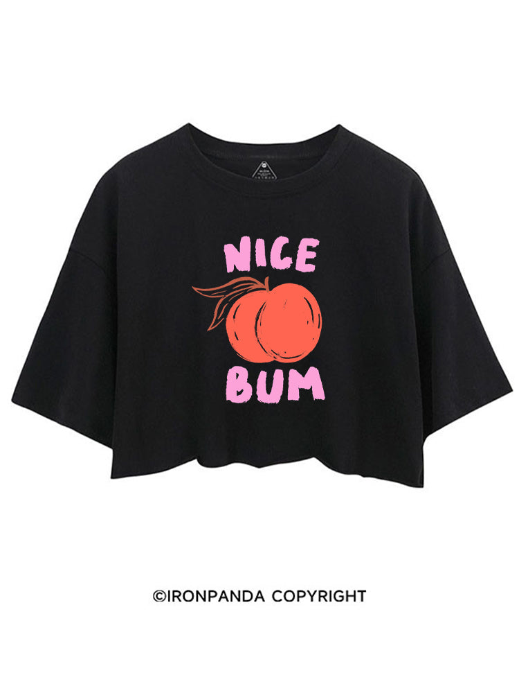NICE BUM PEACHY CROP TOPS