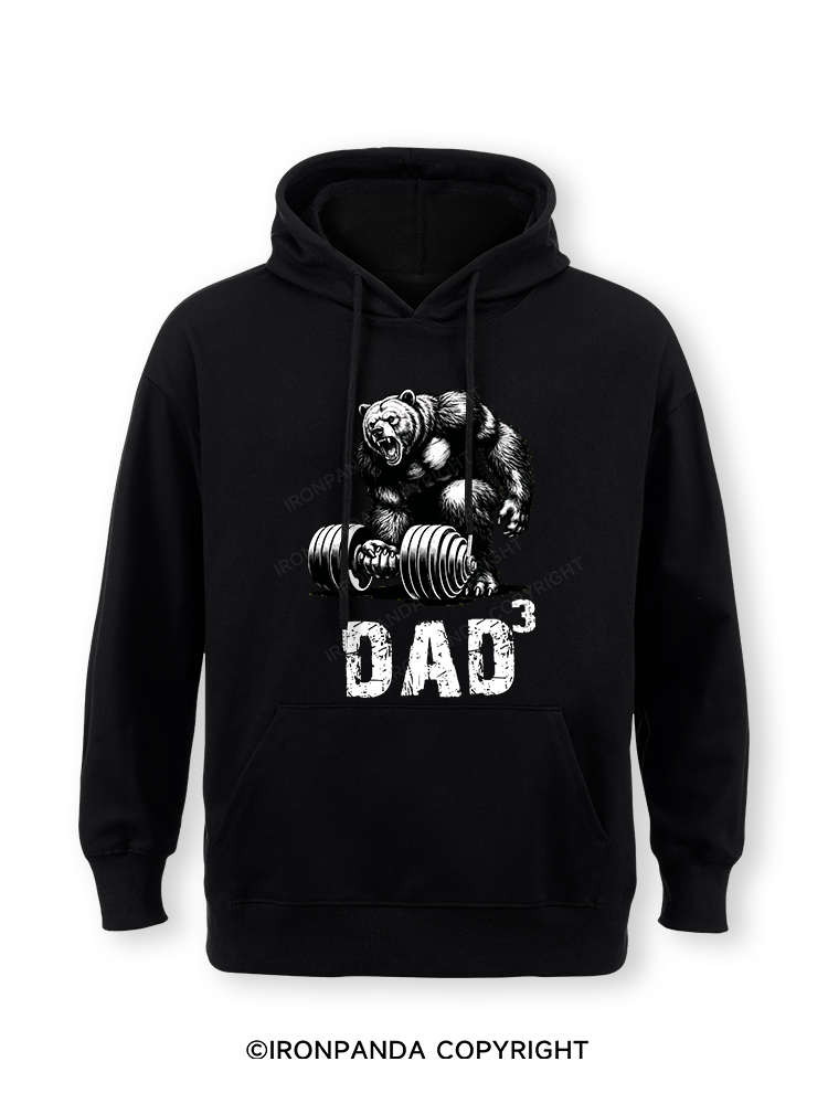 Dad Bear Classic Gym Hoodie