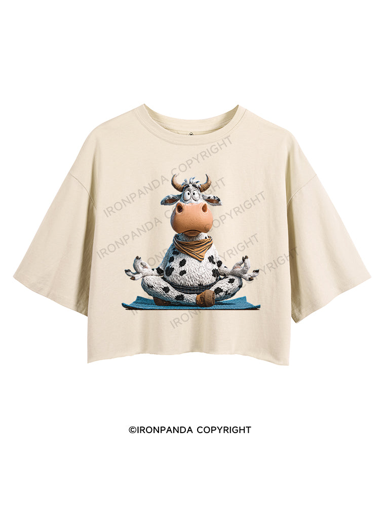 Yoga Cow CROP TOPS