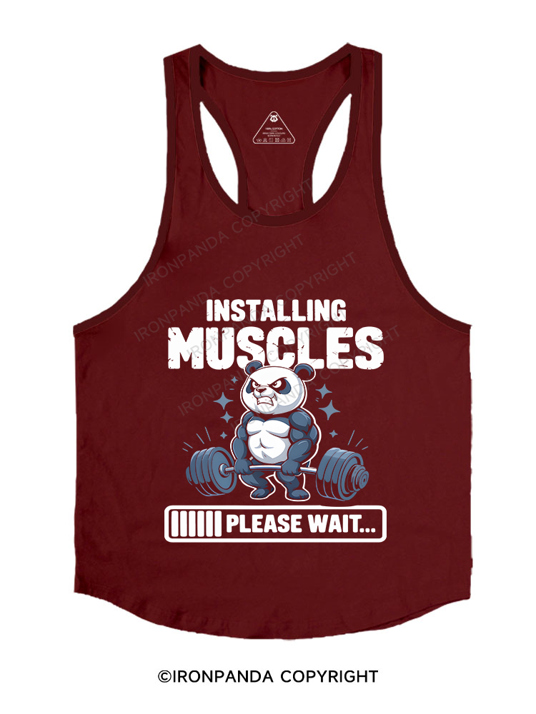 Installing Muscles Stringer Gym Vest
