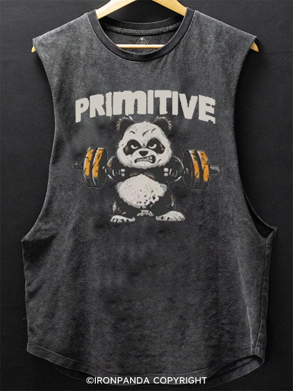 Gym Panda  Scoop Bottom Cotton Tank