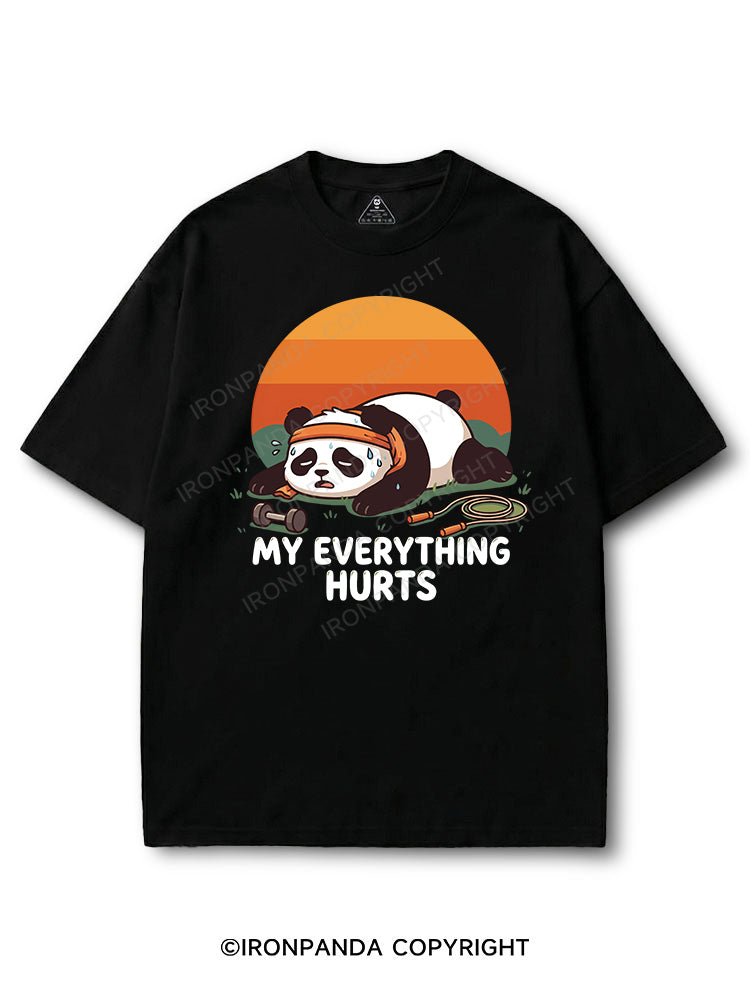 MY EVERYTHING HURTS COTTON PUMP COVER