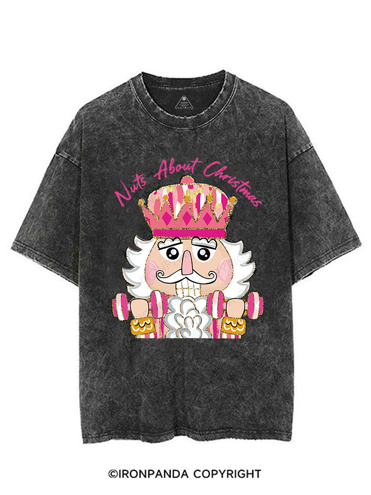 Nuts About Christmas VINTAGE GYM SHIRT