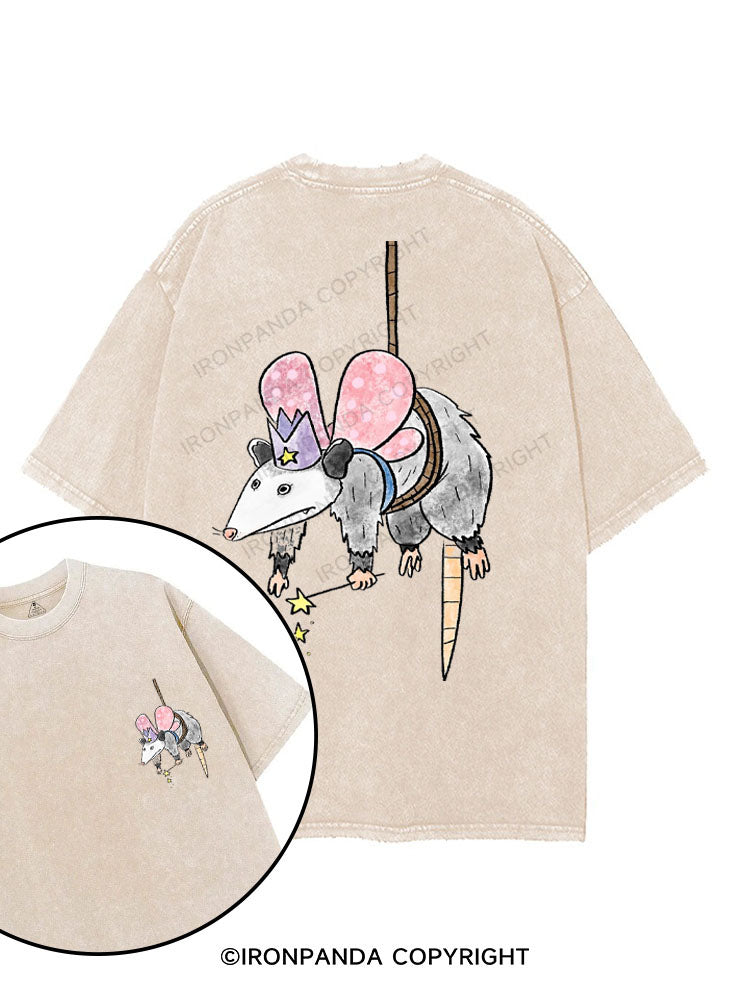 Fairy Godpossum printed Gym Shirt