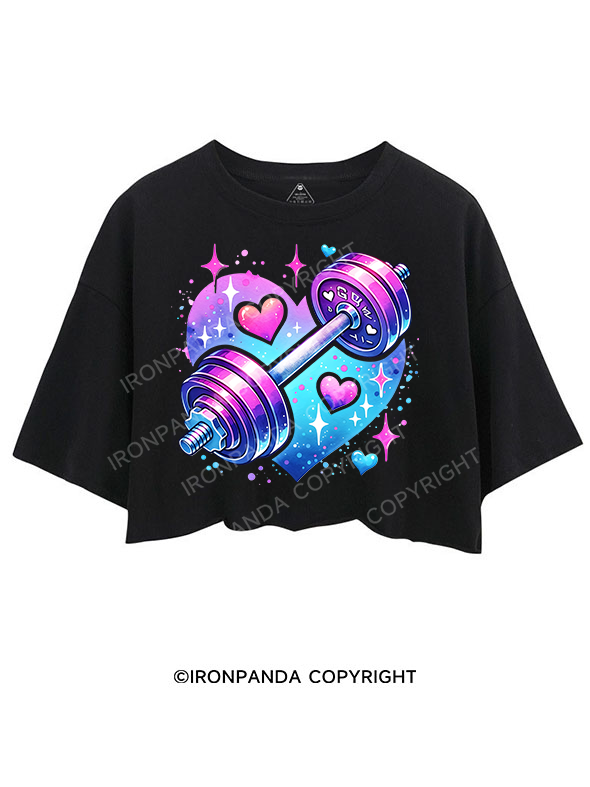 STRENGTH IN SPARKLES CROP TOPS