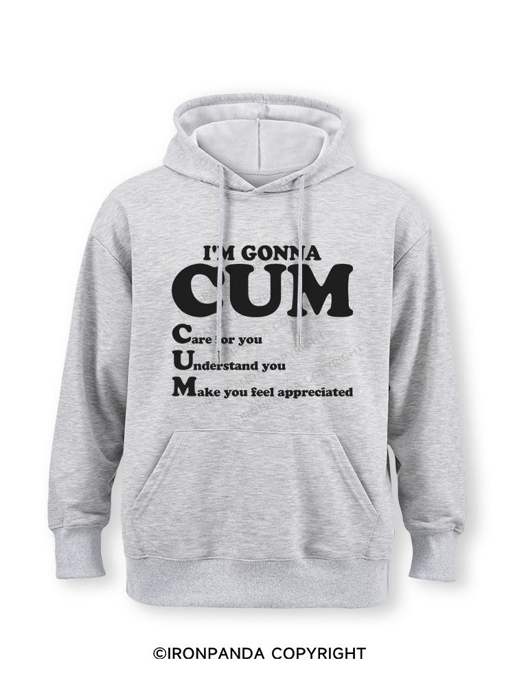 I’M GONNA CUM Classic Gym Hoodie