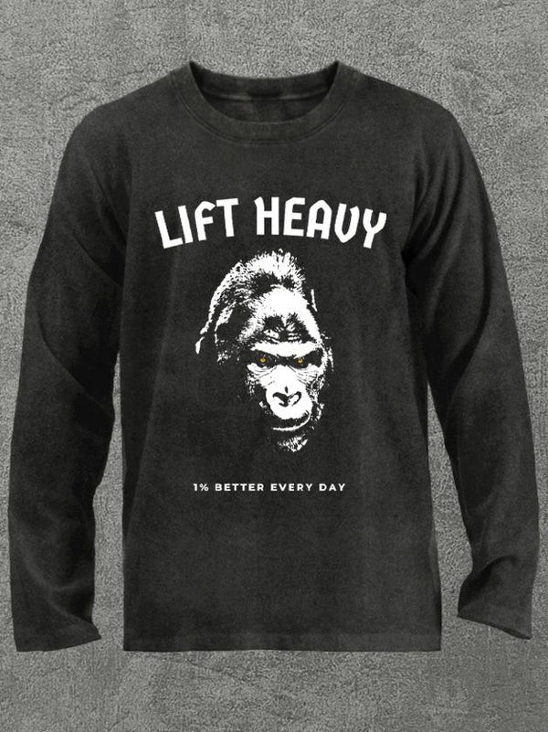 Lift Heavy Gorilla By Designer Manta Ray