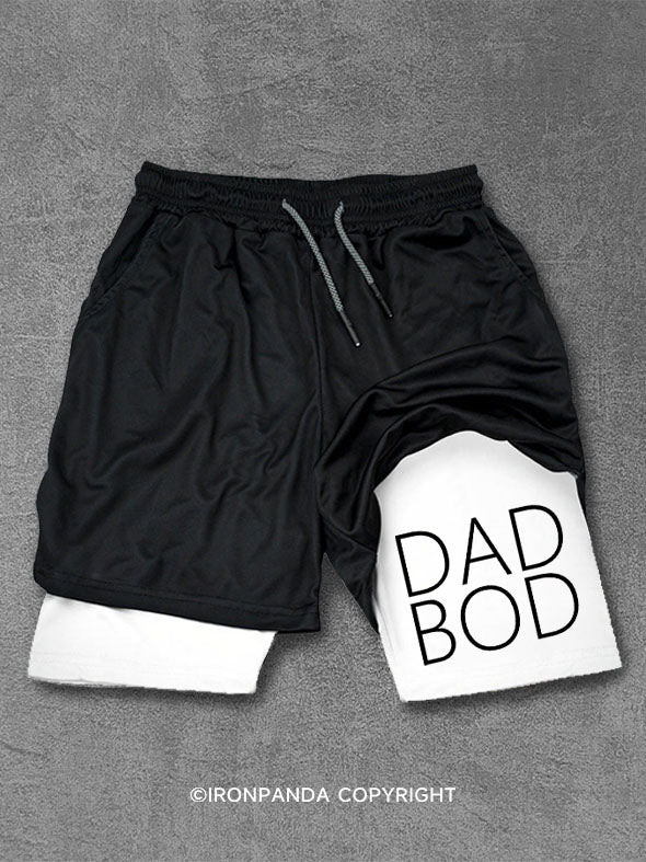 dad bod Performance Training Shorts