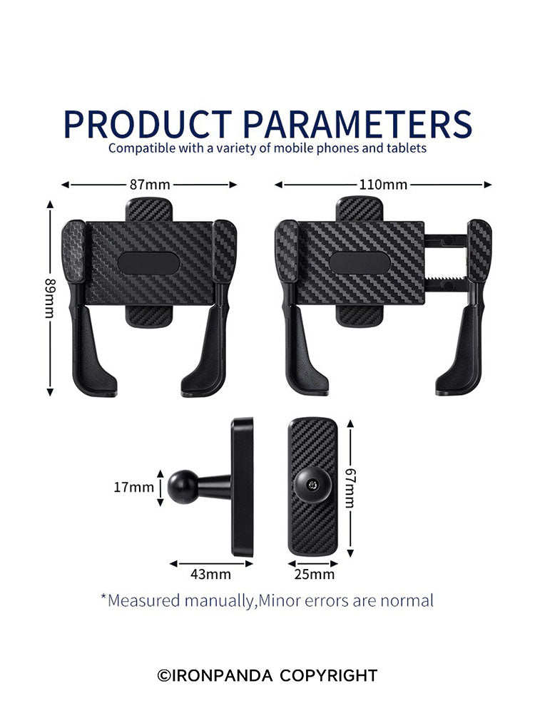 IRONPANDA Gym Phone Holder