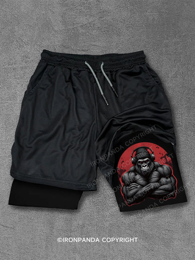 MUSCLE GORILLA Performance Training Shorts