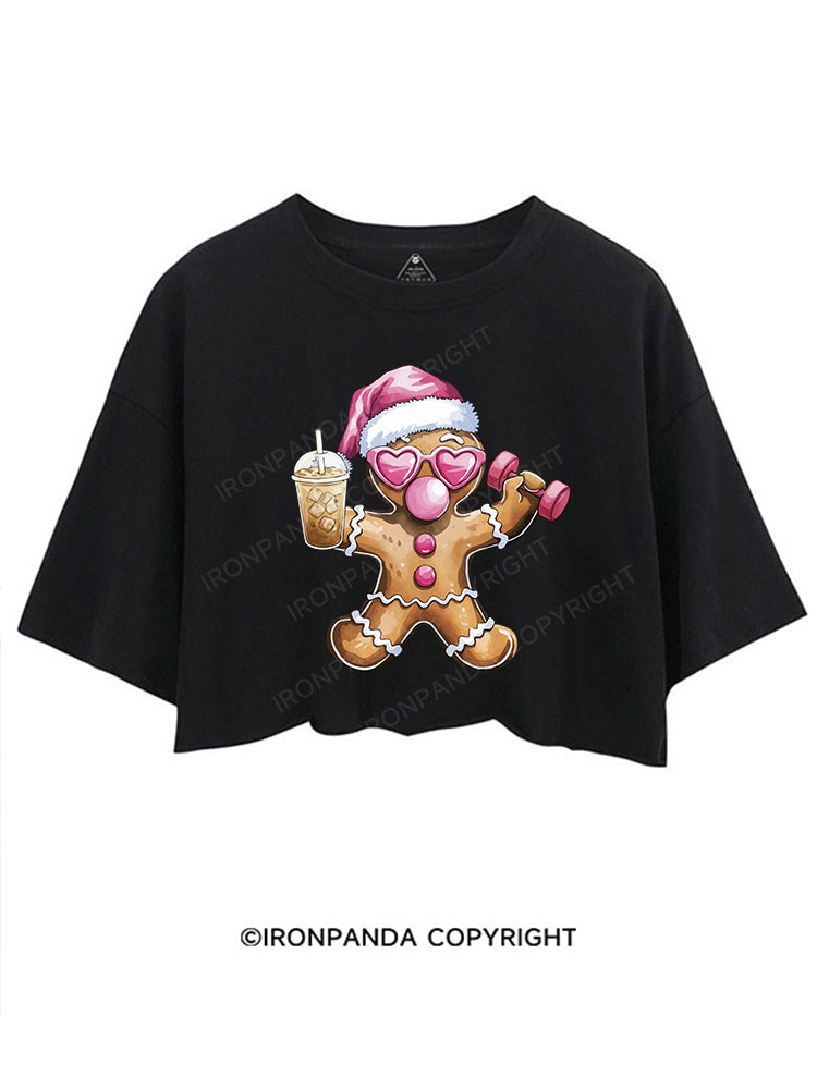 Fit Gingerbread CROP TOPS