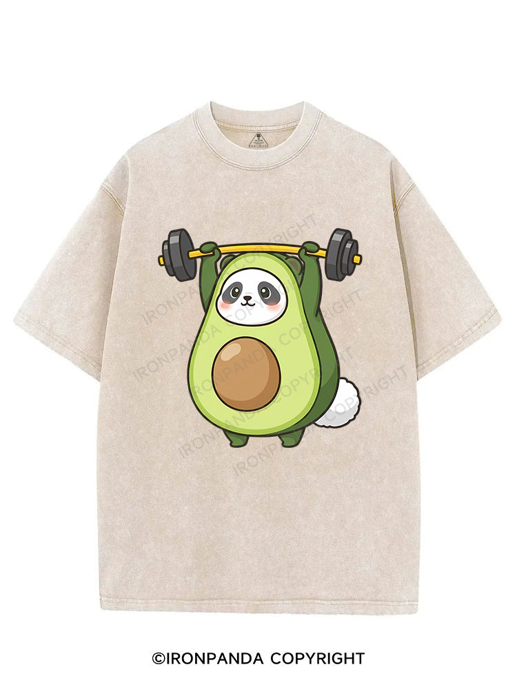 AvoLift Panda VINTAGE GYM SHIRT