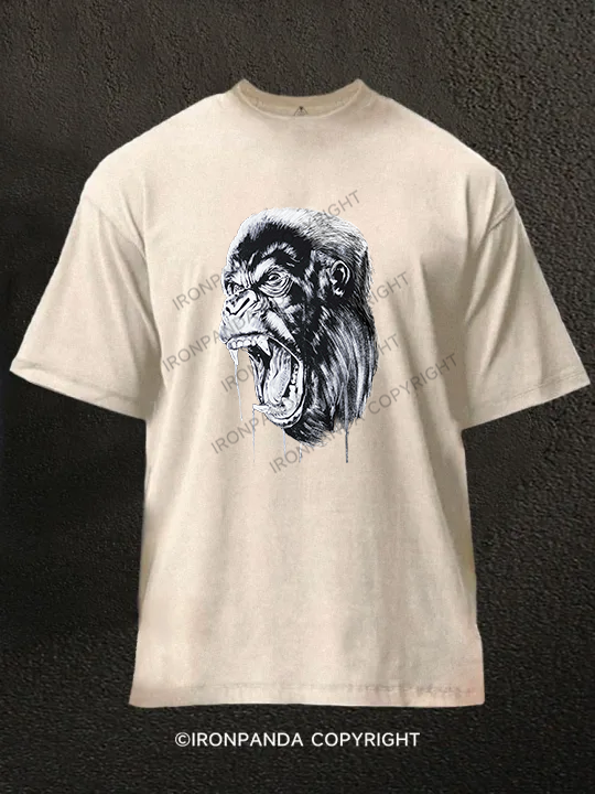 ALPHA Washed Gym Shirt