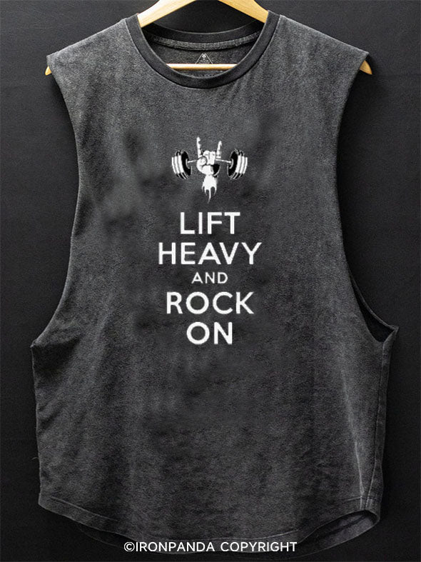 Lift Heavy Scoop Bottom Cotton Tank