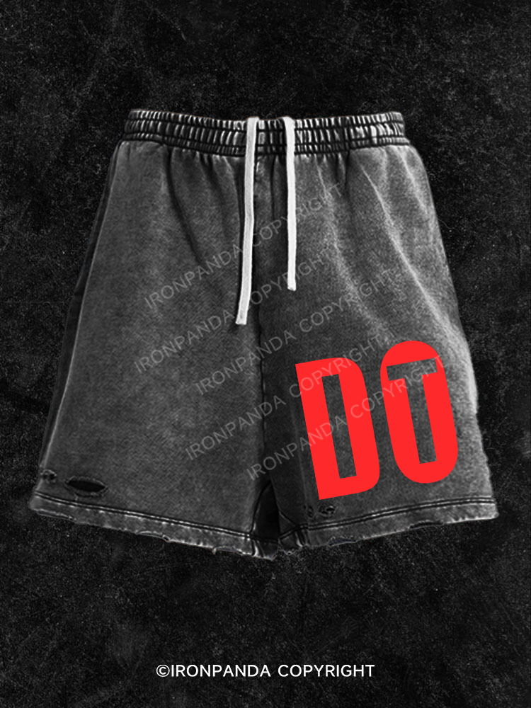 Do it Washed Washed Gym Shorts