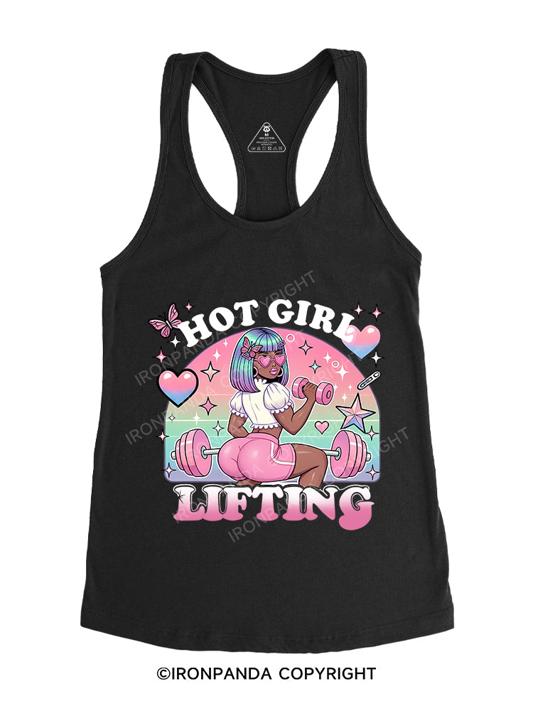 HOT GIRL LIFTING Gym Racerback Tank