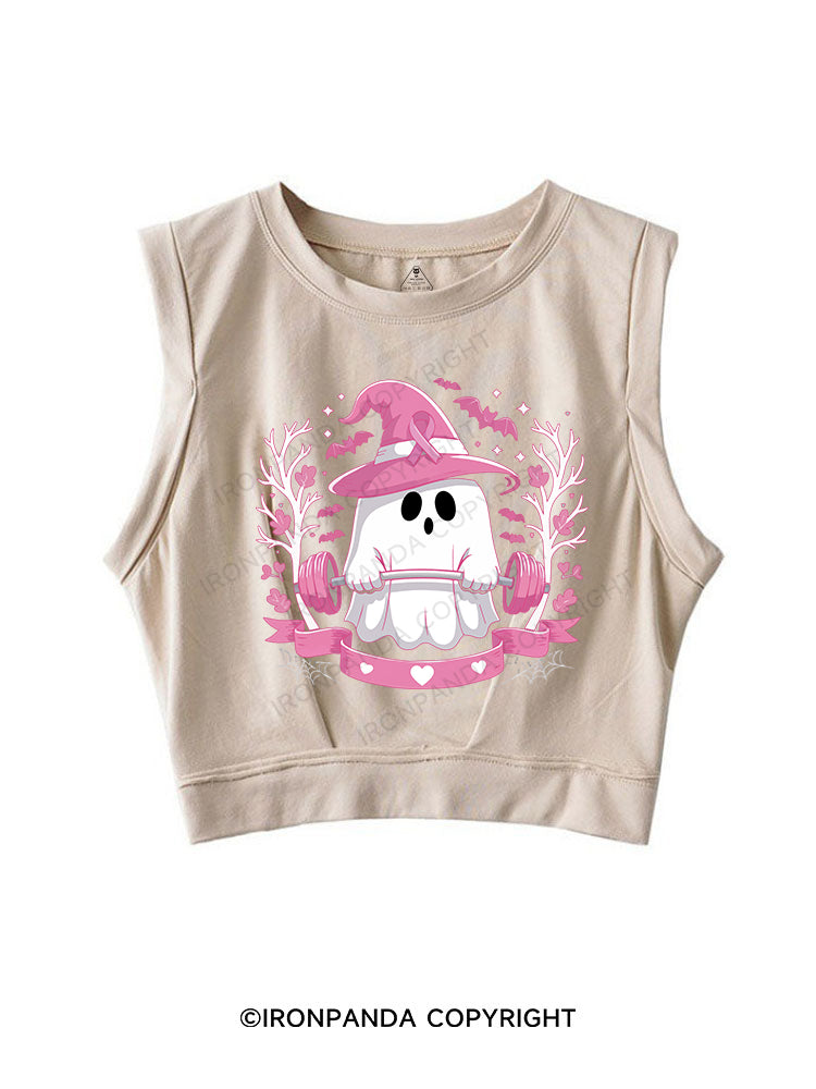 Weightlifting Ghost SLEEVELESS CROP TOPS