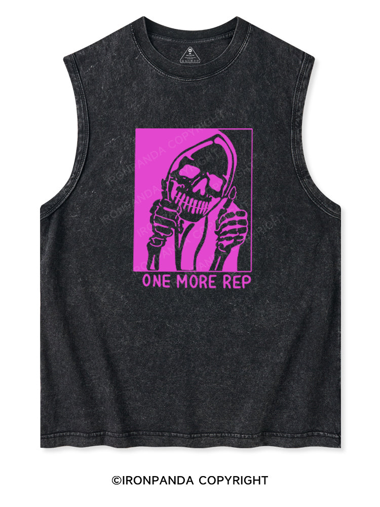 ONE MORE REP Washed Tank