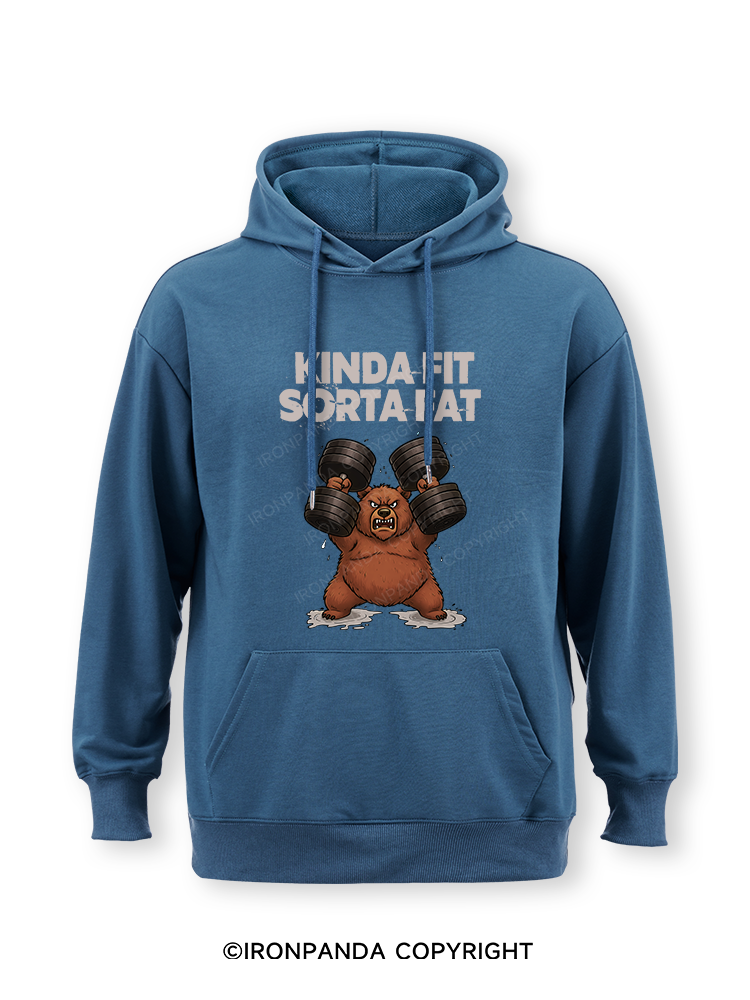 KINDA FIT SORTA FAT Classic Gym Hoodie