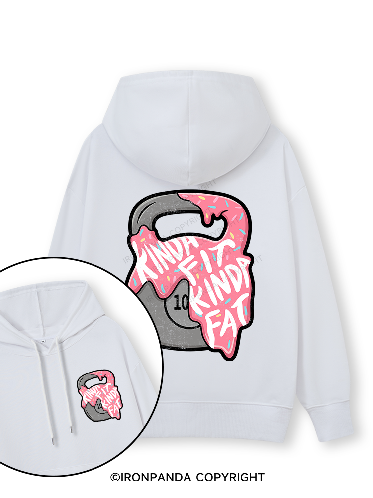 kinda fit sorta fa Double-Sided Printed Classic Gym Hoodie