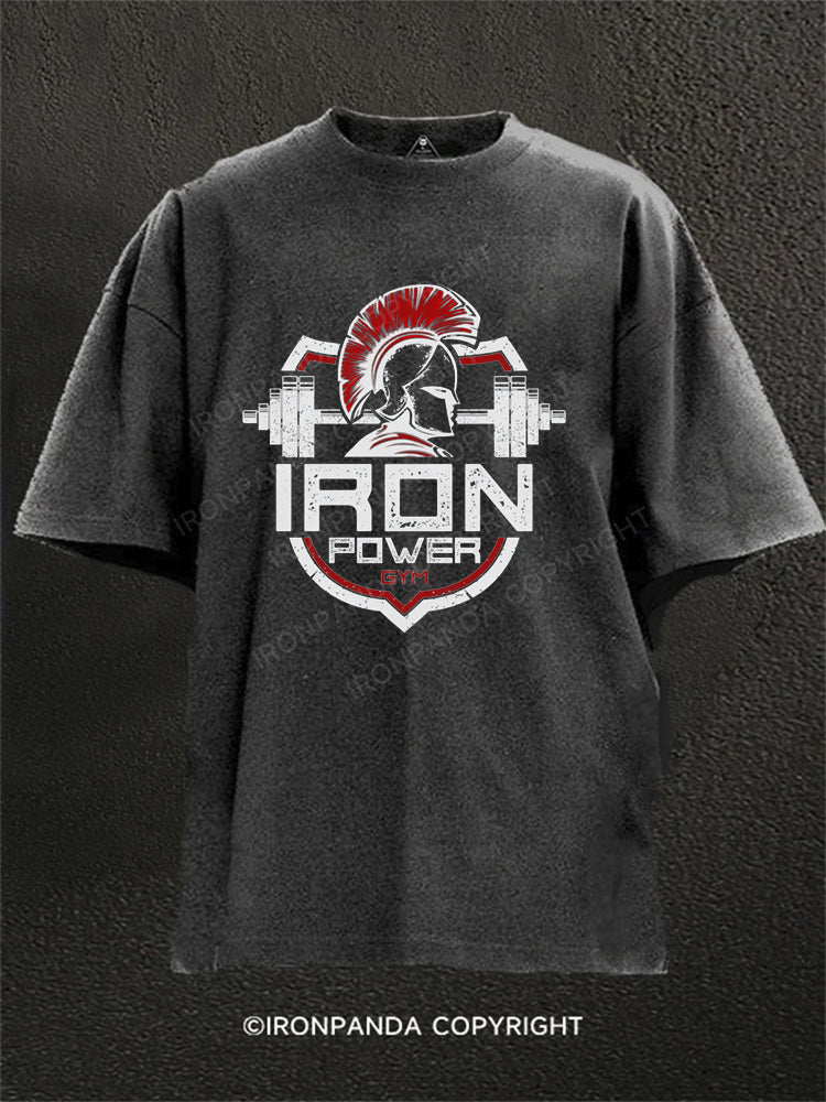 Iron Power Washed Gym Shirt