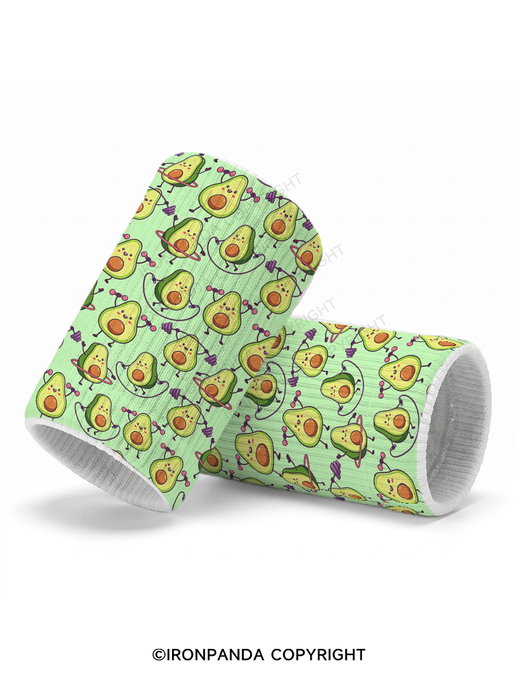 AVOCADO FITNESS PARTY Gym Elastic Wrist Wrap