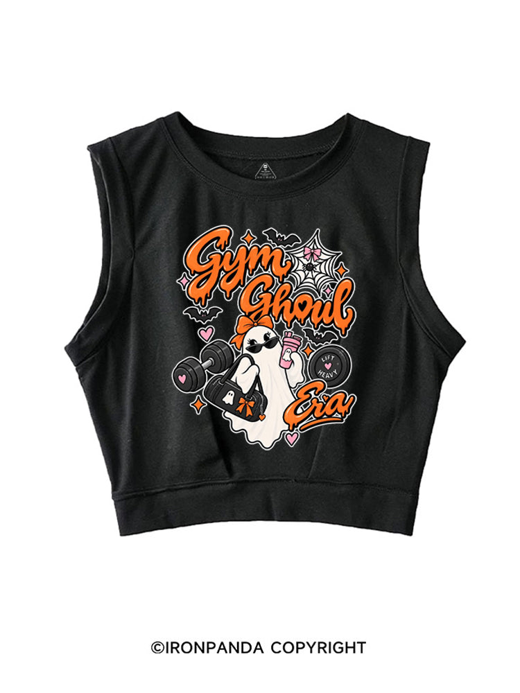 GYM GHOUL ERA HALLOWEEN SLEEVELESS CROP TOPS