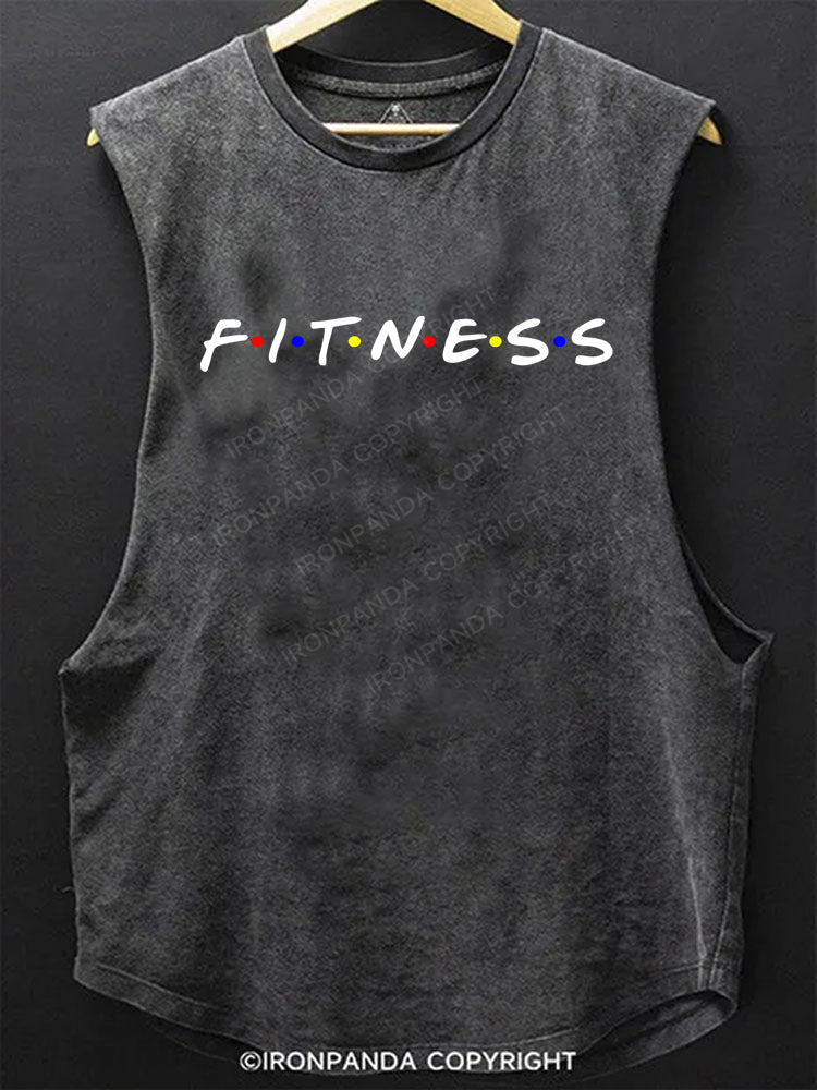 Fitness Scoop Bottom Cotton Tank