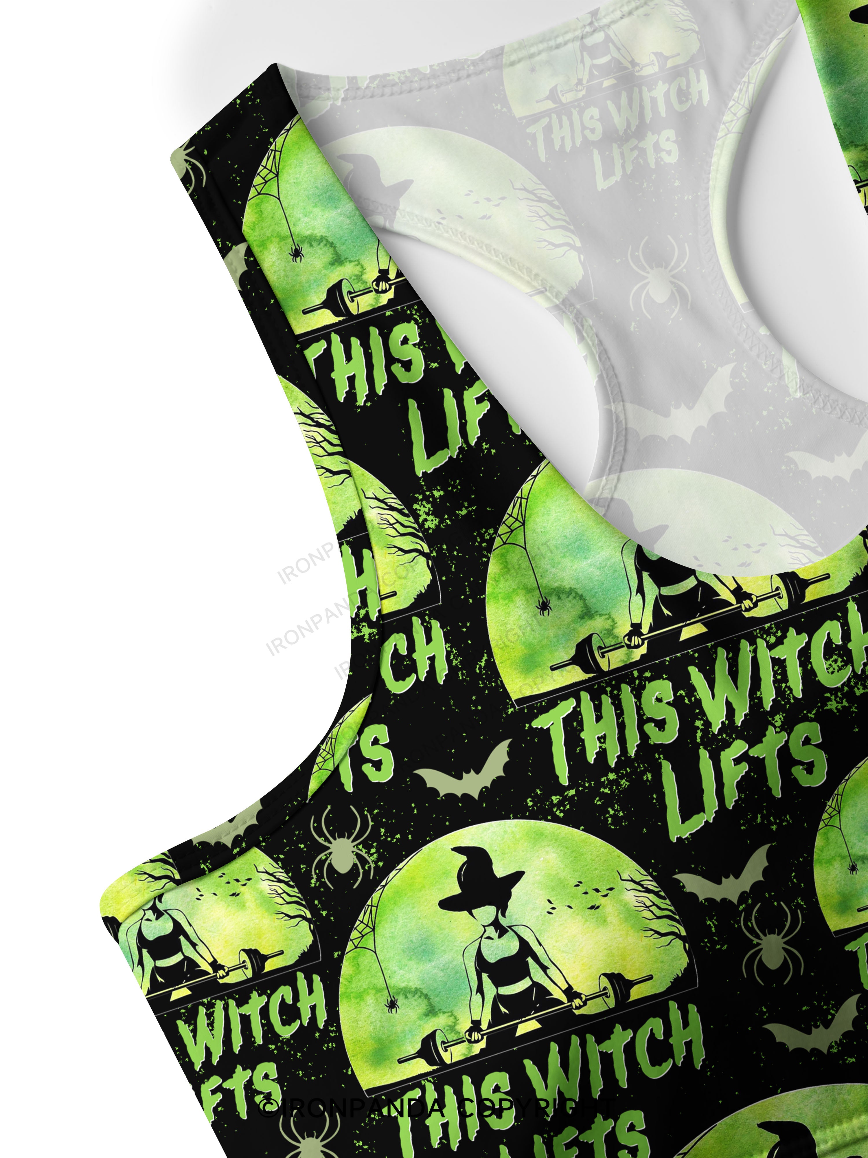 THIS WITCH LIFTS Racerback Sports Bra