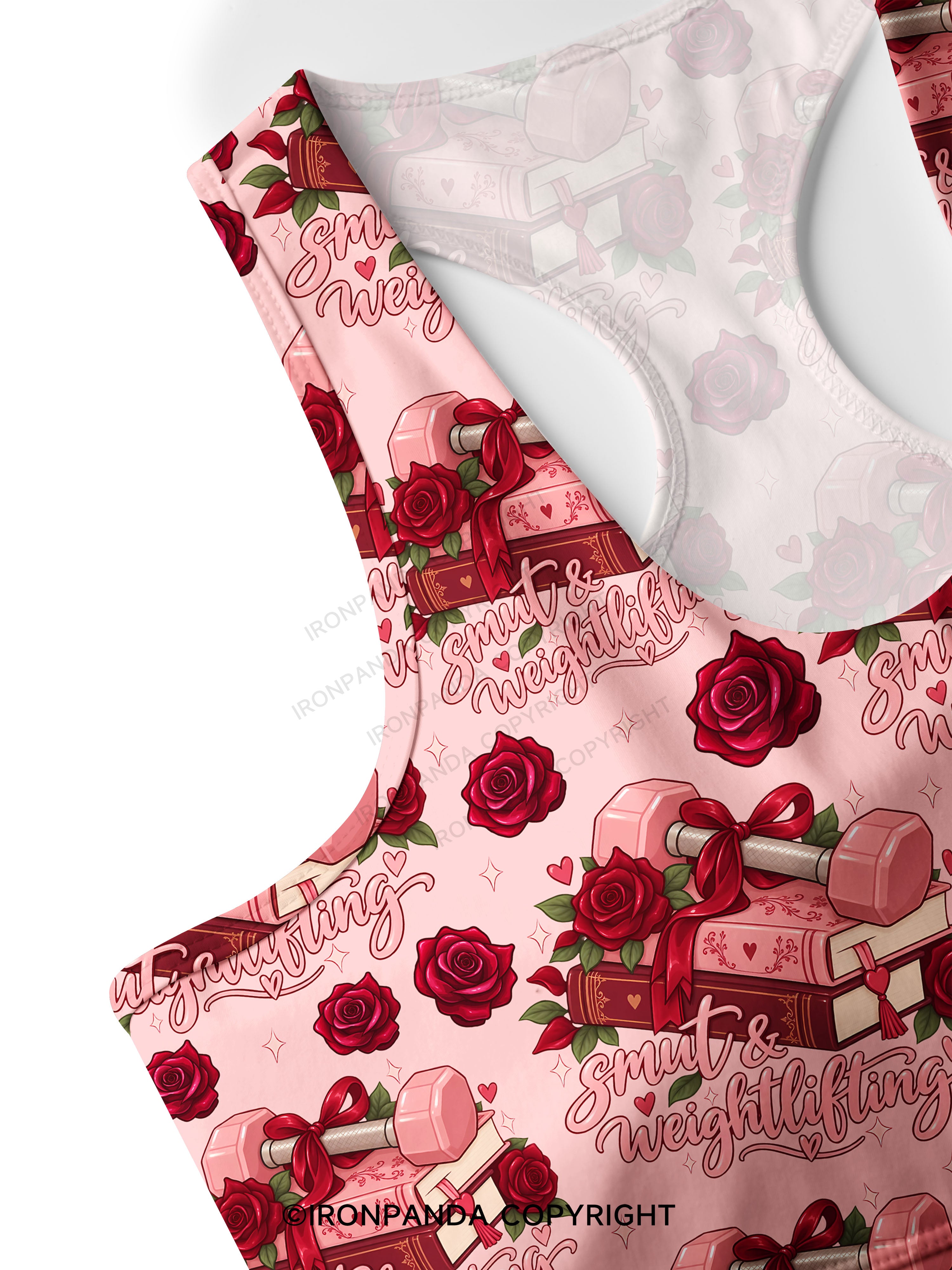 Smut & Weightlifting Racerback Sports Bra