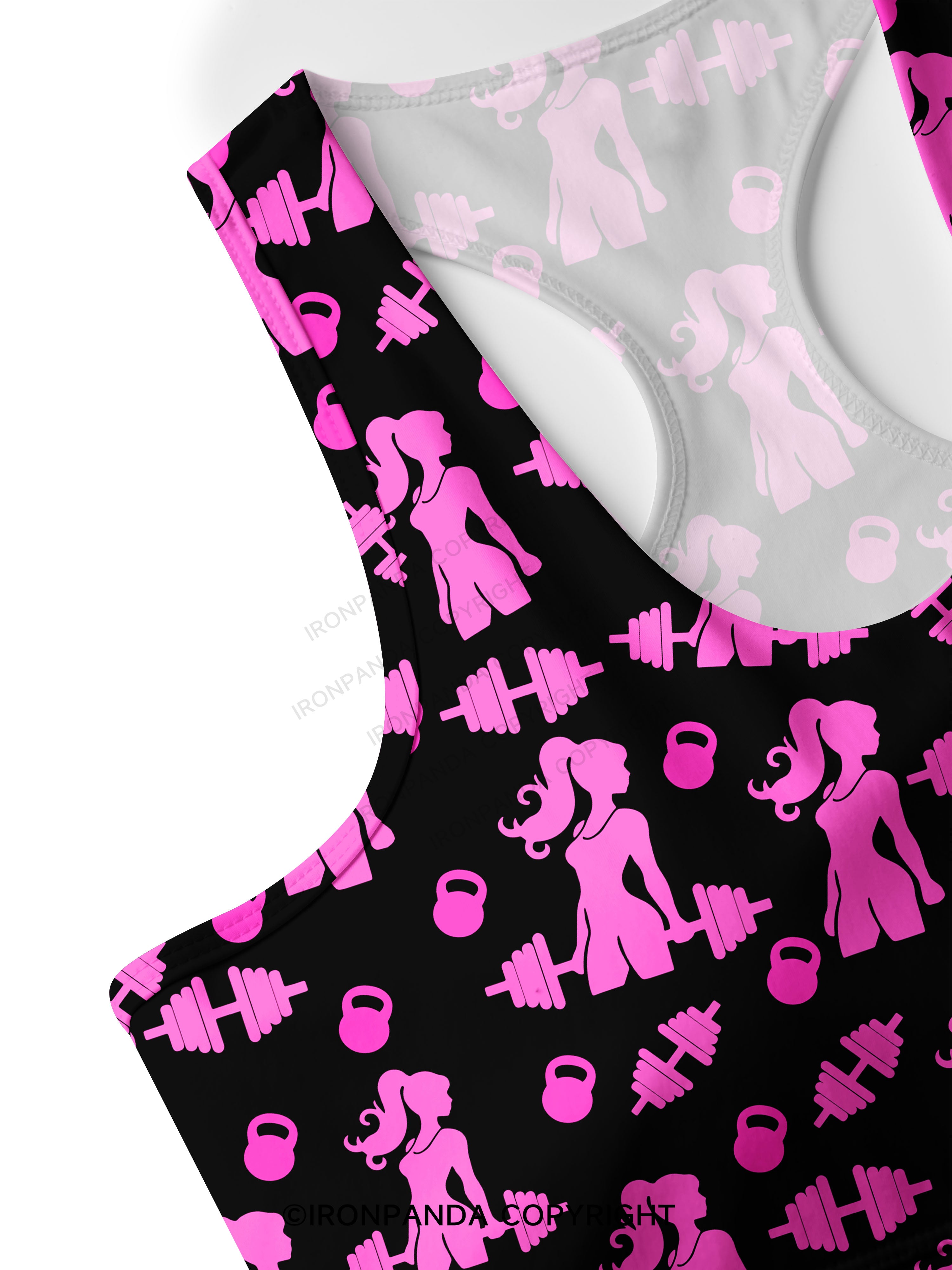 PINK POWERLIFT Racerback Sports Bra