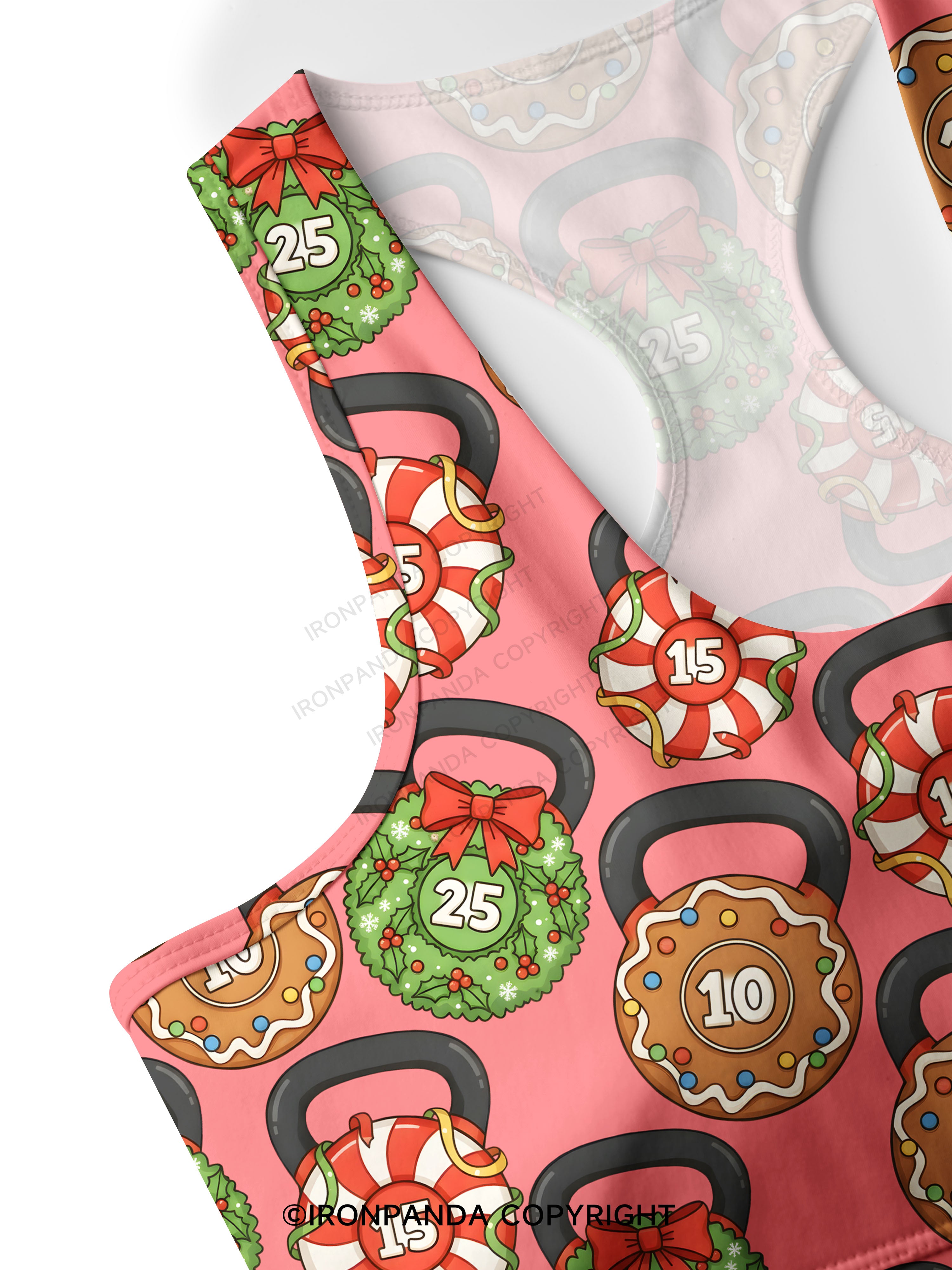 Shhh I'm Doing Math Racerback Sports Bra