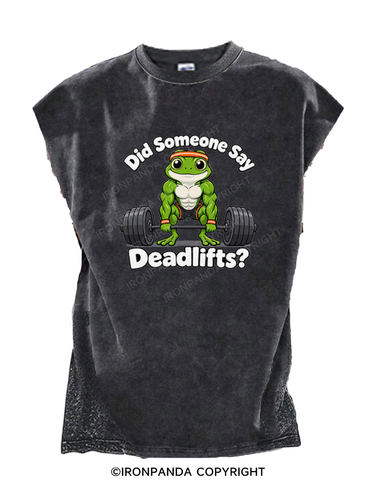 Did Someone Say Deadlifts Cut Off Tank